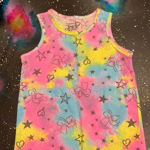Multi colored Jojo siwa tank top